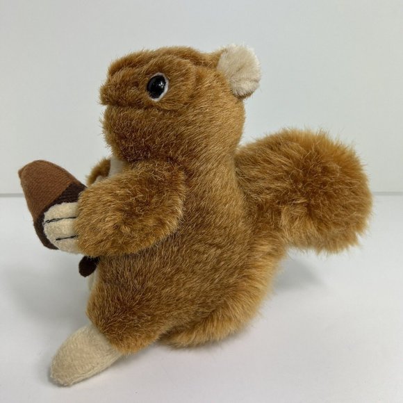 Wild Republic Plush Red Squirrel 6" Stuffed Animal Acorn Non Working Sound Box - Picture 5 of 12